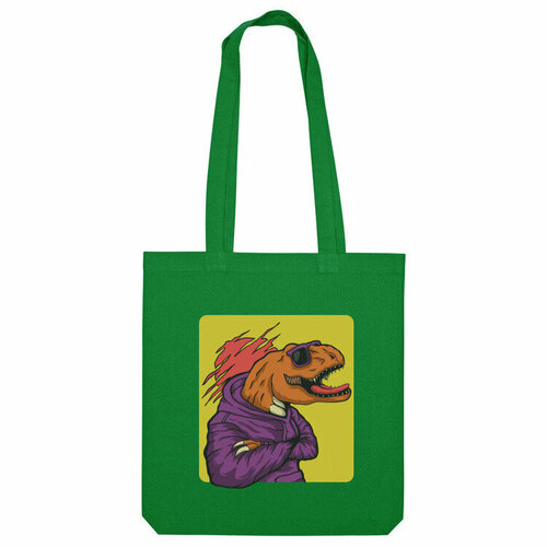 фото Сумка шоппер us basic, зеленый