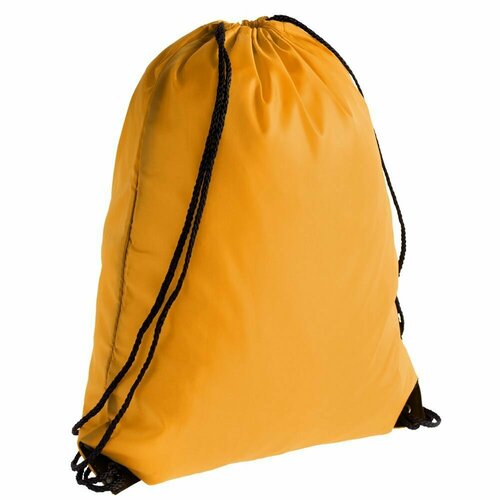 Рюкзак мешок для сменки школы сменной обуви New Element, жёлтый