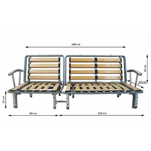 Аккордеон с оттоманкой. Каркас дивана.