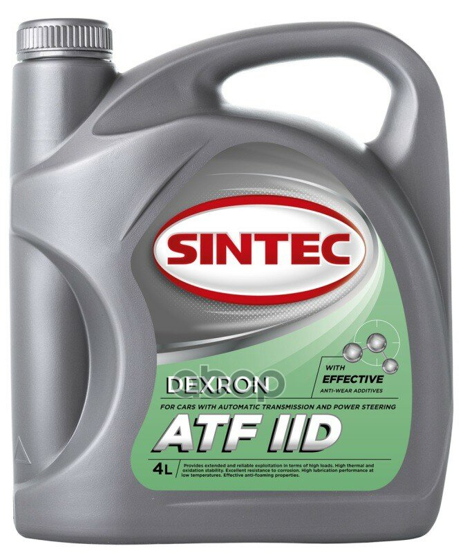 Заменен На 963353 Sintec Atf Ii Dexron 4Л SINTEC арт. 900260