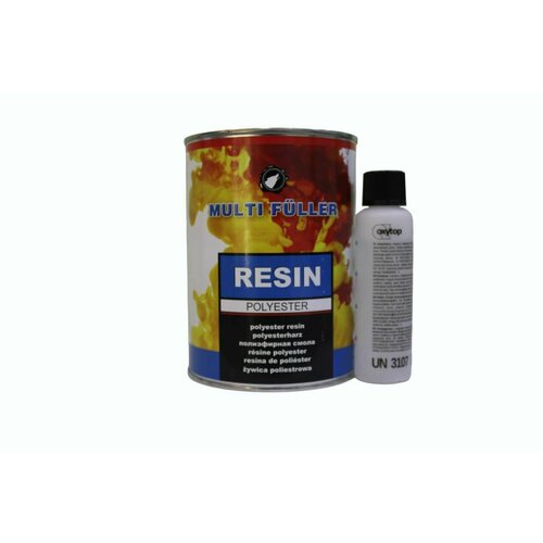 Multi Fuller RESIN полиэфирная смола c отвердителем 1 кг