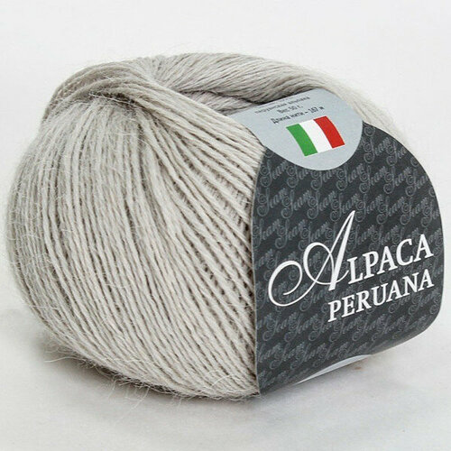 Пряжа Seam ALPACA PERUANA 5110 св. серый (5 мотков)