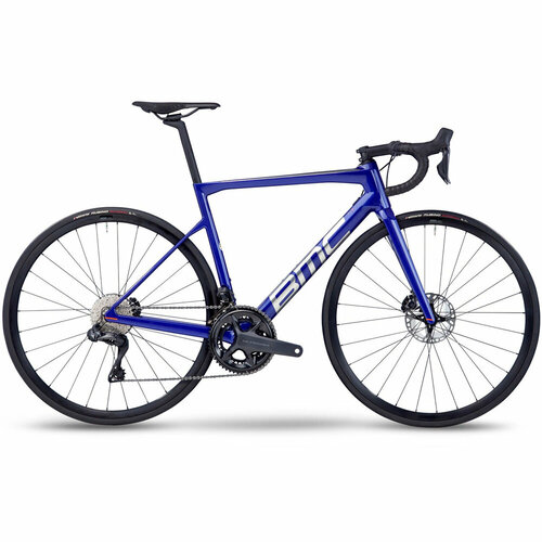 Велосипед BMC Teammachine SLR Three Ultegra Di2 Blue/Orange (2023) 30002335, 58 рама велосипедная bmc teammachine slr01 disc module 2019