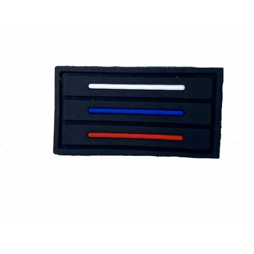 Патч ПВХ Флаг России тактический мини25Х45мм Чёрный Stich Profi 605₽