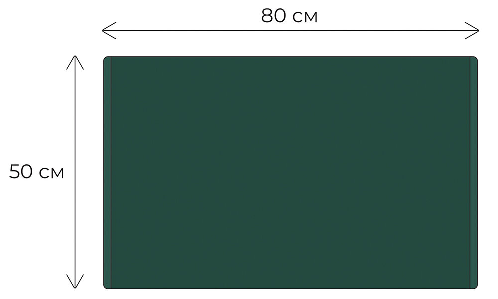 Коврик для ванной Fixsen Musk 50x80 см цвет зеленый - фото №3