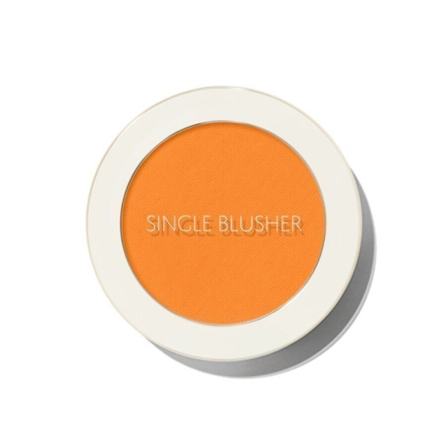 Однотонные румяна The Saem Saemmul Single Blusher №OR02 Selfie Orange 5g