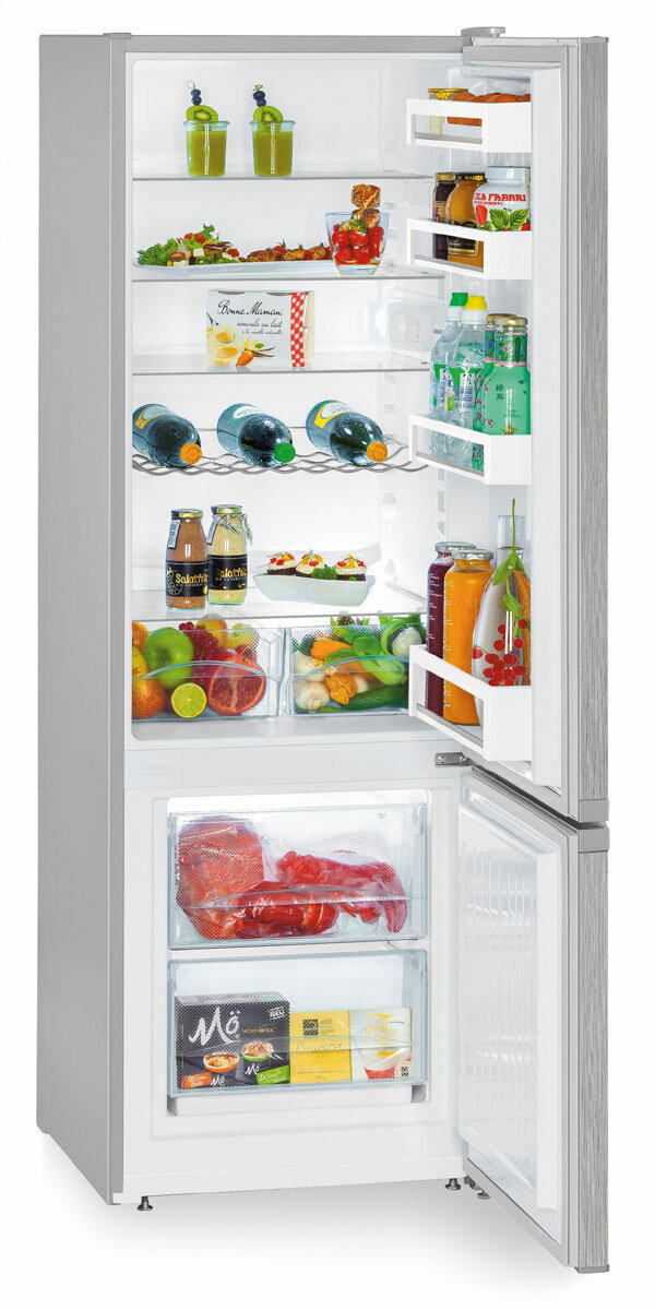 Двухкамерный холодильник Liebherr CUele 2831-26 001 серебристый - фотография № 5