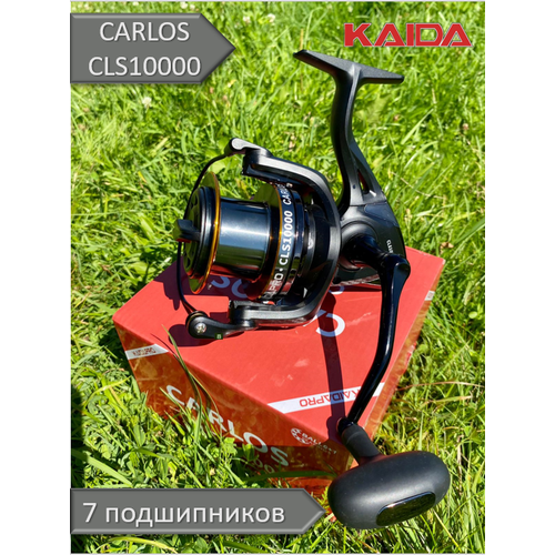 Карповая катушка KAIDA PRO CARLOS CLS 10000 катушка рыболовная kaida carlos cls 8000 карповая безынерционная