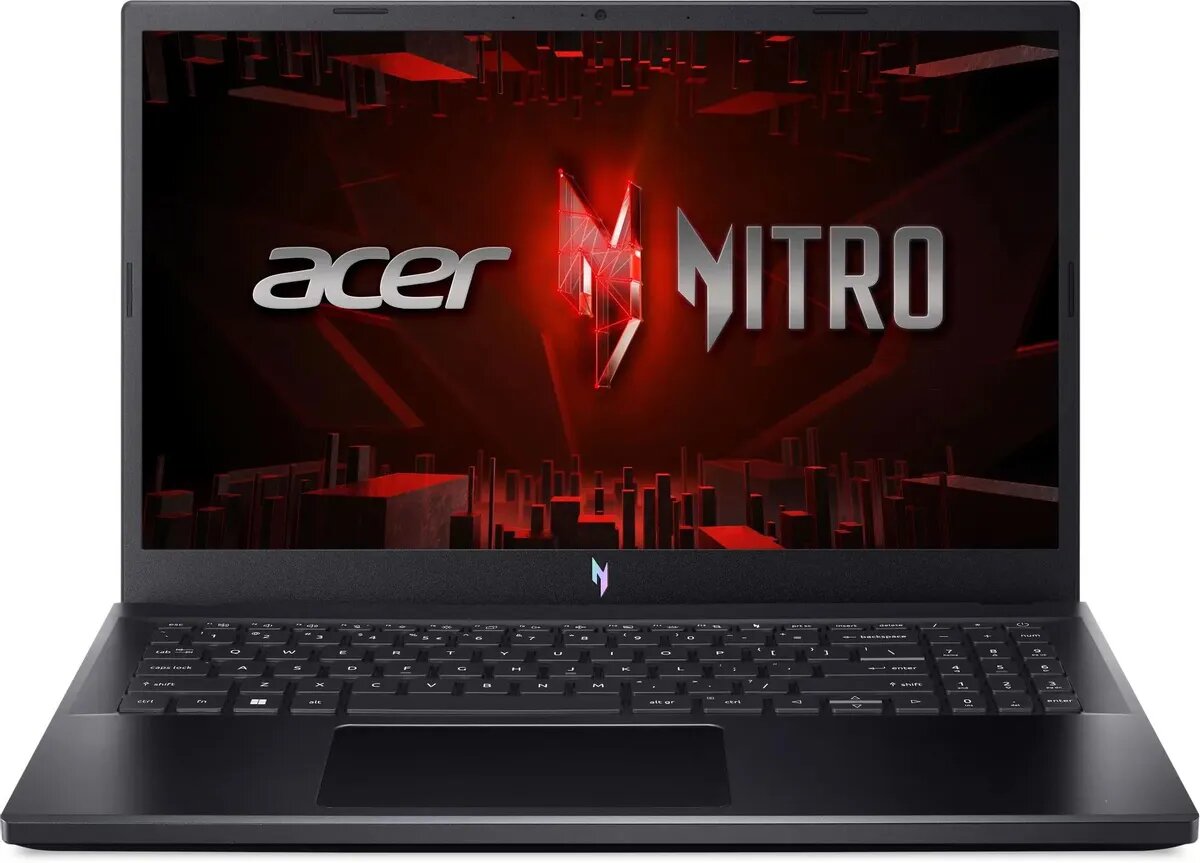 Ноутбук 15.6" IPS FHD ACER Nitro V 15 ANV15-41-R3LC black (Ryzen 5 6600H/16Gb/512Gb SSD/3050 6Gb) (NH. QSHER.004)