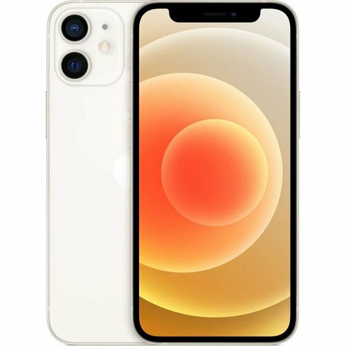 Смартфон Apple iPhone 12 mini 128 ГБ, nano SIM+eSIM, белый — купить в ...