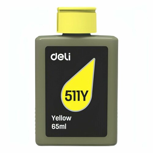 Чернила для принтера DELI 511Y-EA1 желтый 65 мл 599₽