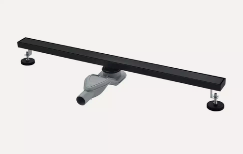 Изображение товара Трап для душа, линейный, латунь, 900мм Grocenberg T900BL Черный матовый