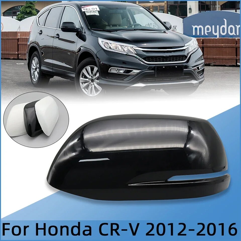 Картинки Левое и правое боковое зеркало заднего вида, Крышка корпуса, Крыло зеркала для Honda CRV CR-V 2012 2013 2015 2014, Pearl White RH