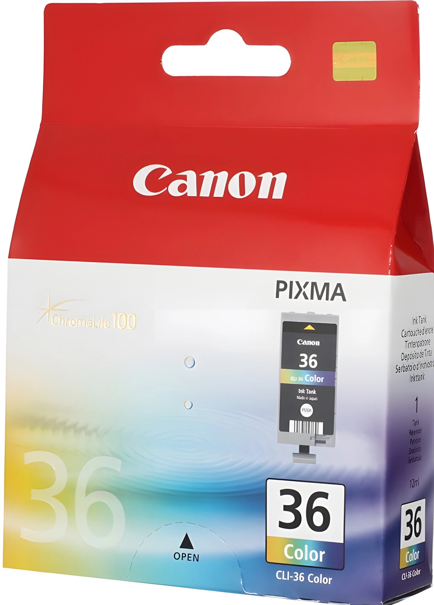 Картридж струйный Canon CLI-36 цв. для PIXMA mini260