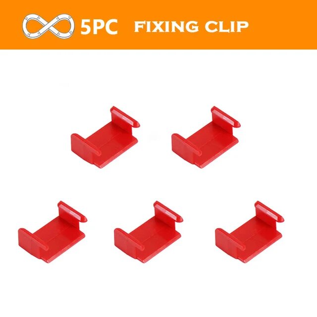 Деревянные аксессуары для железнодорожных путей skxnier Красный  5 red fixing clip