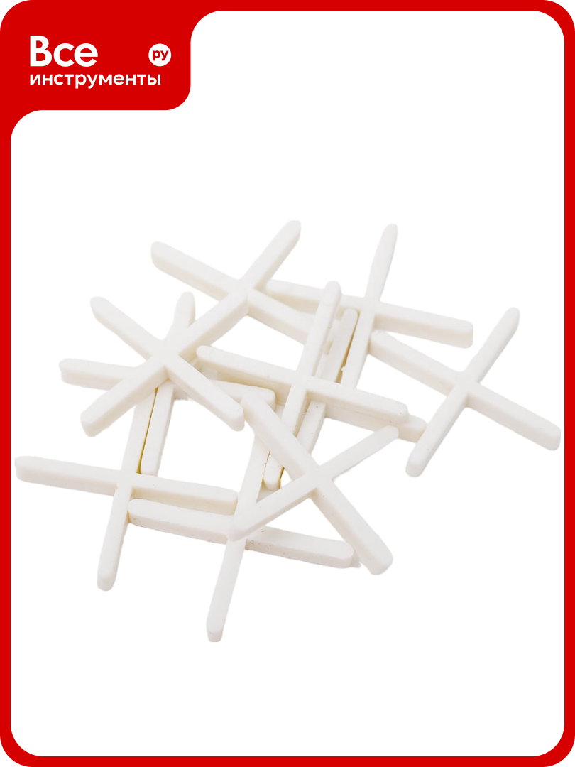 Крестики для кафеля 1.5 мм 200 шт новпласт БП000000749