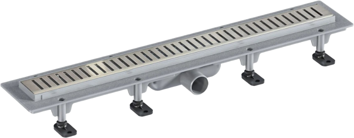 Душевой трап Good Door ТЛ00004 64 5x5 3 см  серый