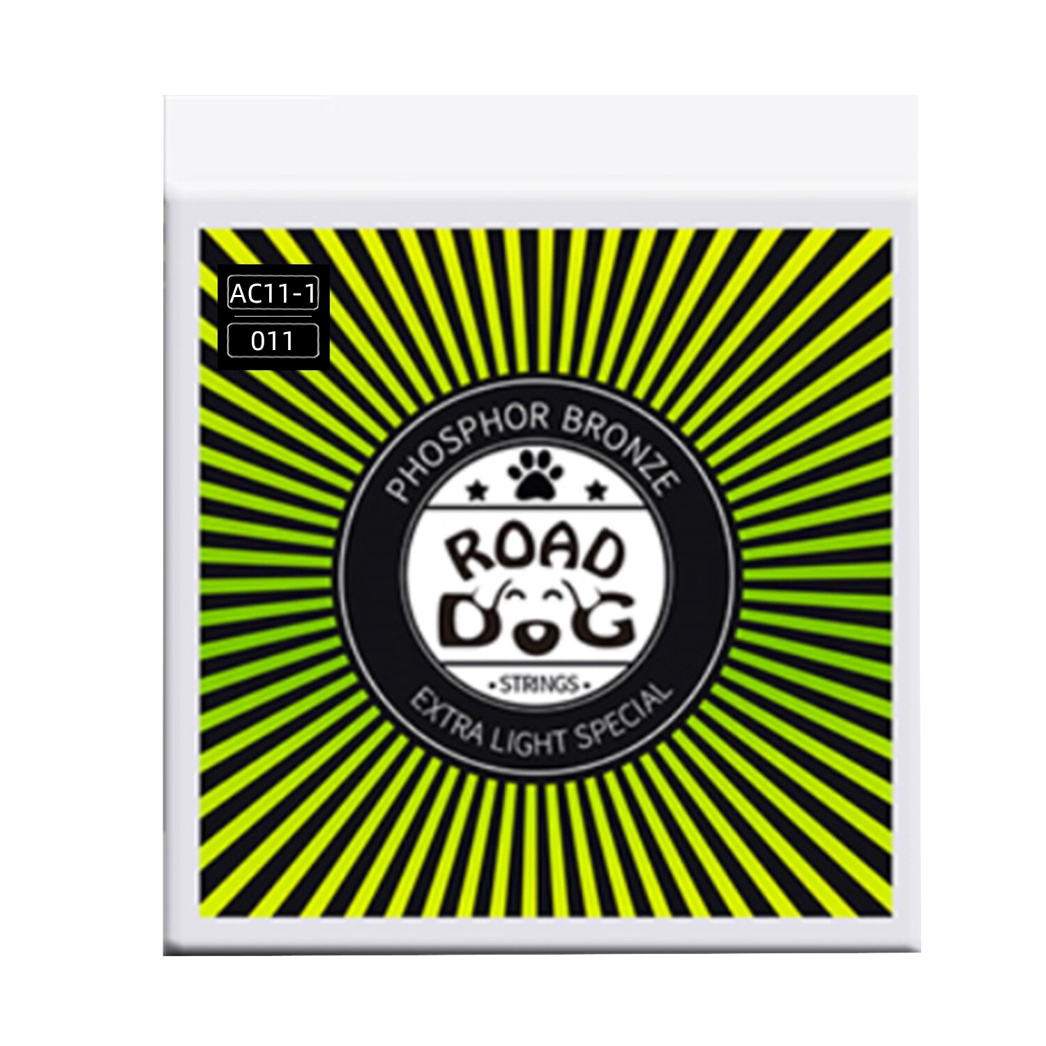 Струна Road Dog 011 серии для акустической гитары, 1 струна - AC11-1