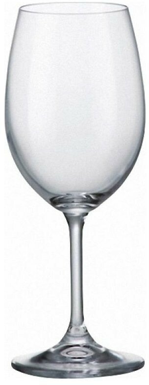 Бокалы для белого вина 250 мл 6 шт Crystalex CZ s.r.o. "Лара /Без декора" / 111334