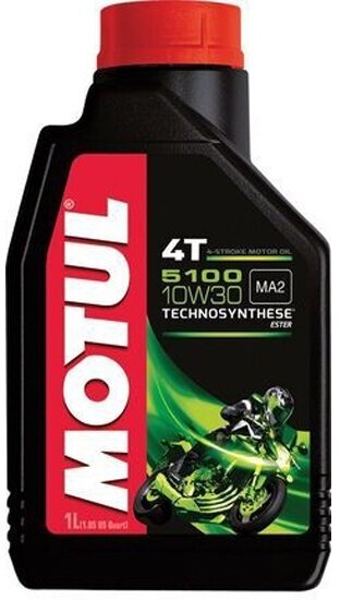 Моторное масло Motul 5100 4T SAE 10W-30 1 л