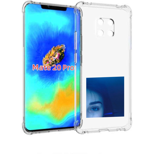 Чехол задняя панель накладка бампер MyPads Hate Love face для Huawei Mate 20 Pro/Mate 20 RS 6.39