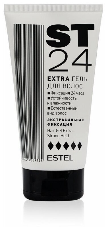ESTEL ST 24 Extra гель для укладки волос экстрасильная фиксация