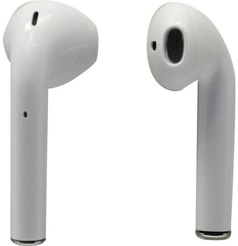 Наушники с микрофоном HIPER TWS AIR V2, Bluetooth, вкладыши, белый глянец [htw-sa1] - фото №4