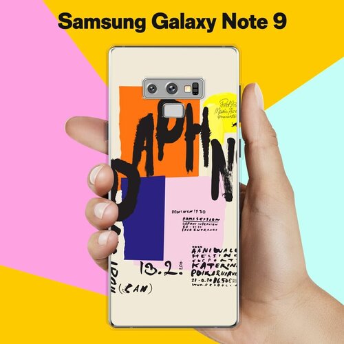 Силиконовый чехол на Samsung Galaxy Note 9 Pack 4 / для Самсунг Галакси Ноут 9 силиконовый чехол на samsung galaxy note 9 елка мопс для самсунг галакси ноут 9