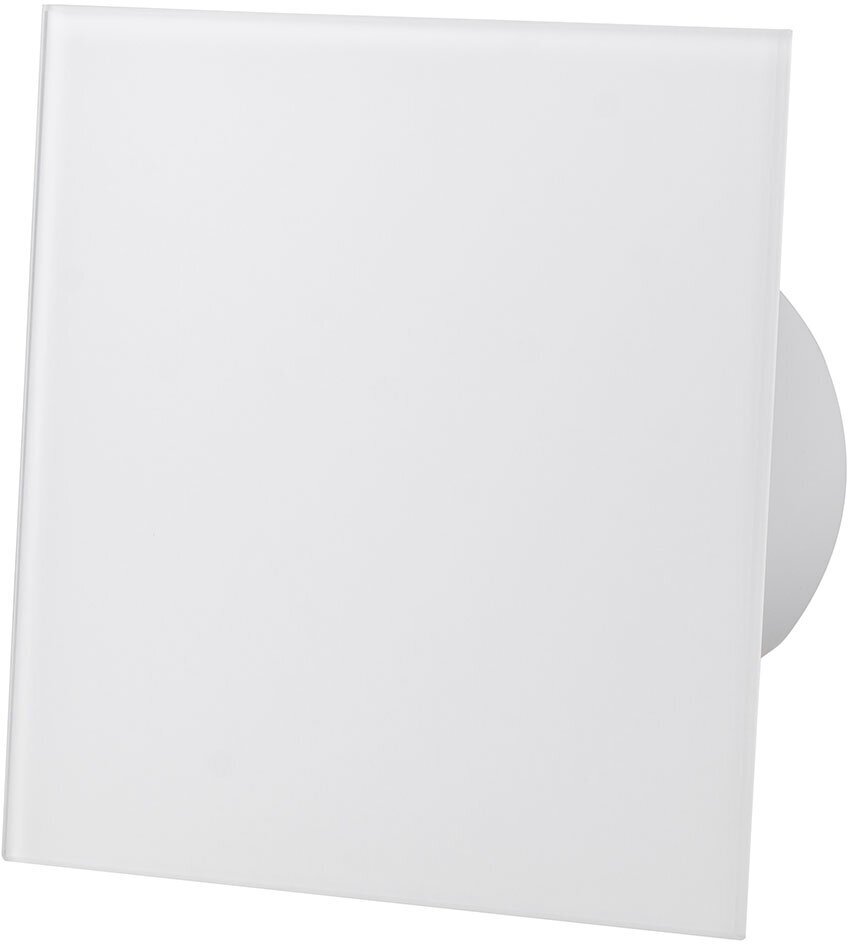 Лицевая панель для вентилятора dRim стекло белый глянец