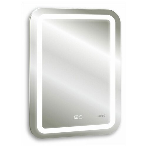 Зеркало с LED подсветкой Марта 550х800 - 3 DORATIZ, подогрев, часы, сенсорный выключатель с функцией плавного диммирования, 2711.908