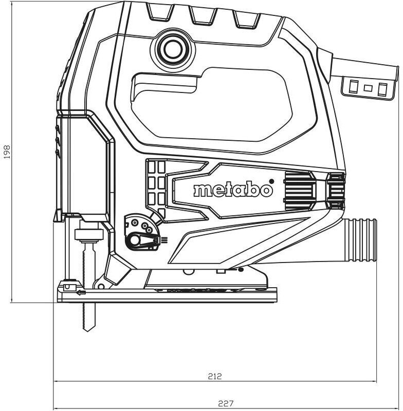 Электролобзик Metabo - фото №4