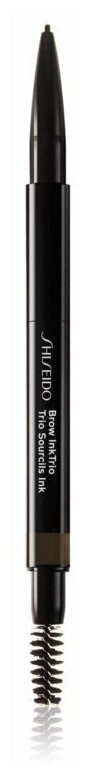 Shiseido Карандаш для бровей Brow InkTrio, оттенок 04 ebony