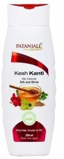 Шампунь для волос Patanjali Kesh Kanti Шелк и блеск, 200 мл