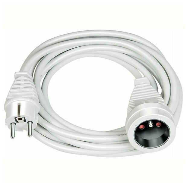 Удлинитель 5 м Brennenstuhl Quality Extension Cable, белый (1168440) - фотография № 3