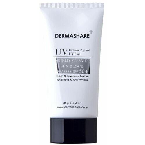 Dermashare Эмульсия солнцезащитная с витаминами - Vitamin sun block SPF50+/PA++++, 70г