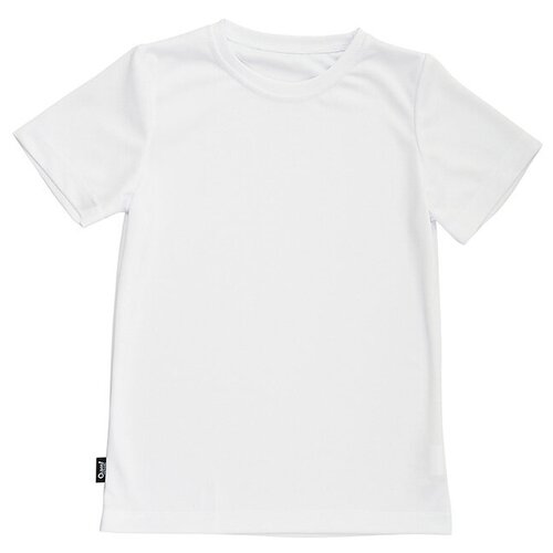 фото Aogm20jt3kc07 футболка детская "бенуэ" 6-7 л размер 122-64-63 цвет белый oldos