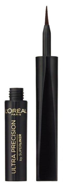 L'oreal ultra precision by superliner, Подводка для глаз Суперлайнер, оттенок 02, коричневый