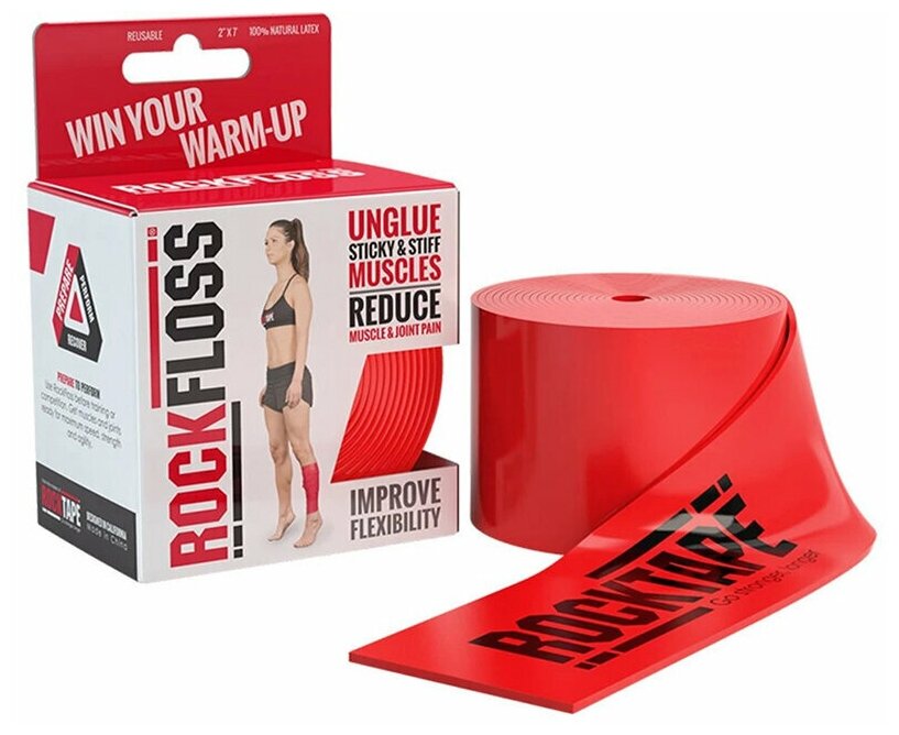 Эластичная лента Rocktape RockFloss, 5 см х 2,10 м