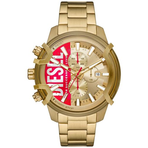 фото Наручные часы diesel часы мужские diesel dz4595, красный, золотой