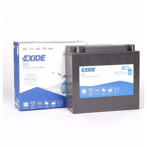 Аккумулятор Мото Exide 16Ач обратная полярность GEL12-16