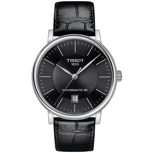 Наручные часы TISSOT T-Classic, черный наручные часы tissot t086 t classic luxury t086 207 11 031 10