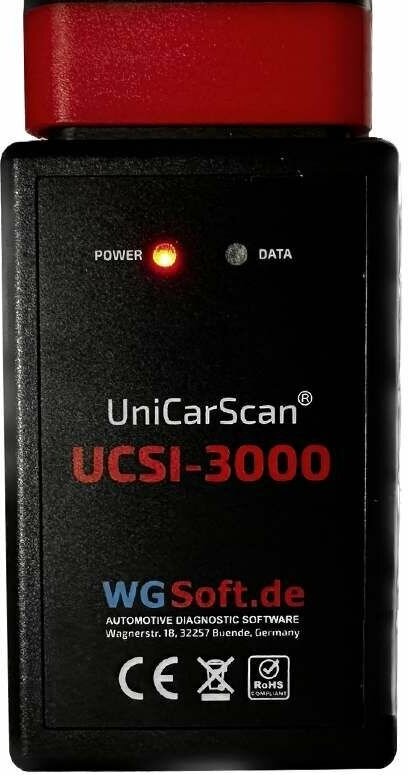 Адаптер UniCarScan UCSI-3000 ENET WiFI LAN (от WGSoft) BMW F/I/G