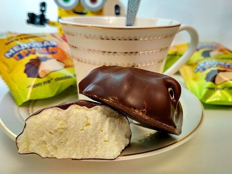 Зефир в шоколаде Пирожникофф «Медовая груша» (2 уп. по 210 г.) - фотография № 2