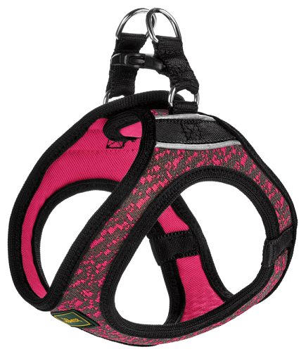 Шлейка HUNTER Hilo Soft Comfort S, обхват шеи 42-48 см, розовый, S - фотография № 1