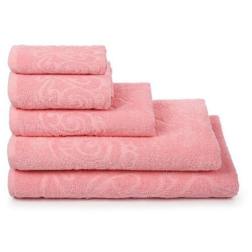 Полотенце махровое Romance ПЛ-1201-04353 цв. 12-1708 розовый, 100х150, хл.100%, 320 гр.