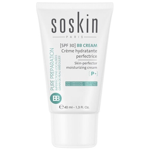 Soskin Skin-perfector moisturizing cream BB крем тон 01 светлый бежевый 40 мл.