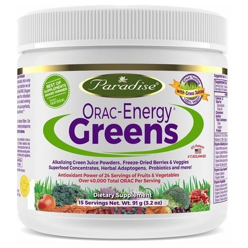 ORAC-Energy Greens 91 г (Paradise)