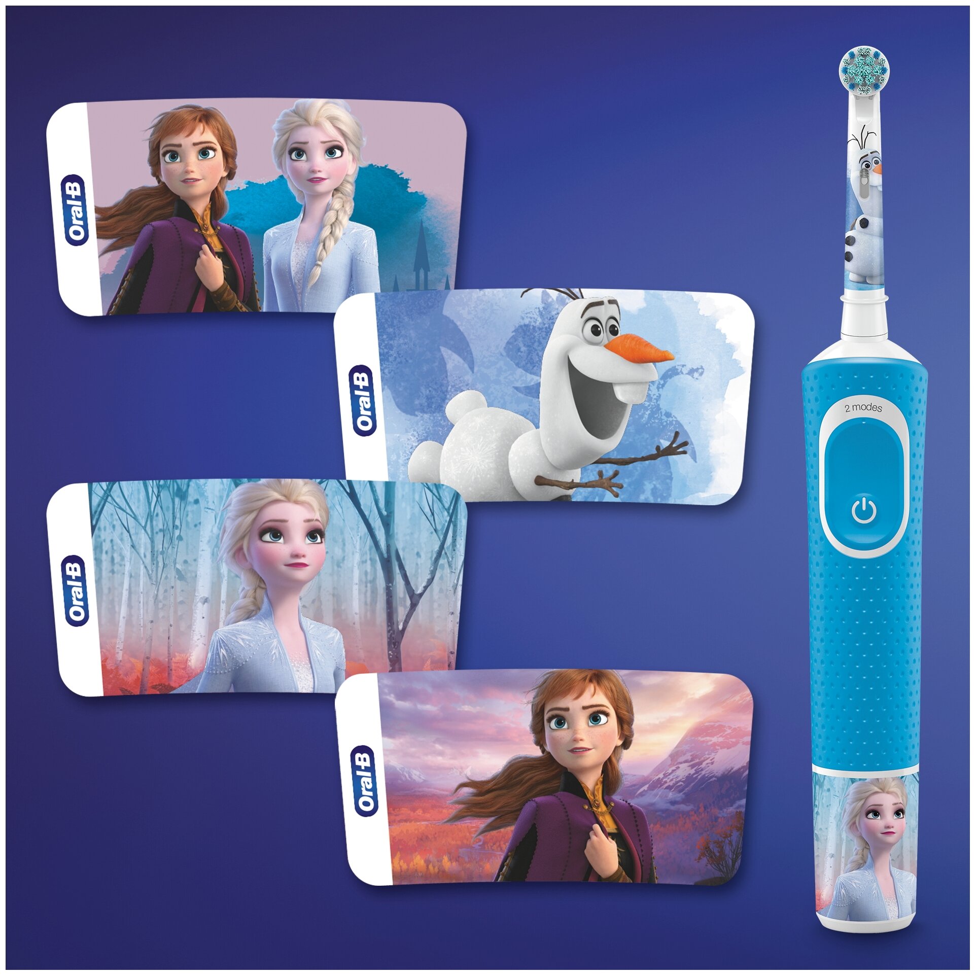 Электрическая зубная щетка Oral-B Vitality Kids Frozen II D1004132K