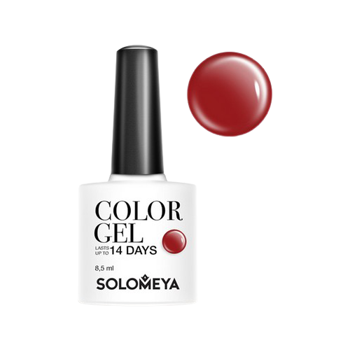 Solomeya гель-лак для ногтей Color Gel, 8.5 мл, 37 г, Bordeaux/Бордо 37