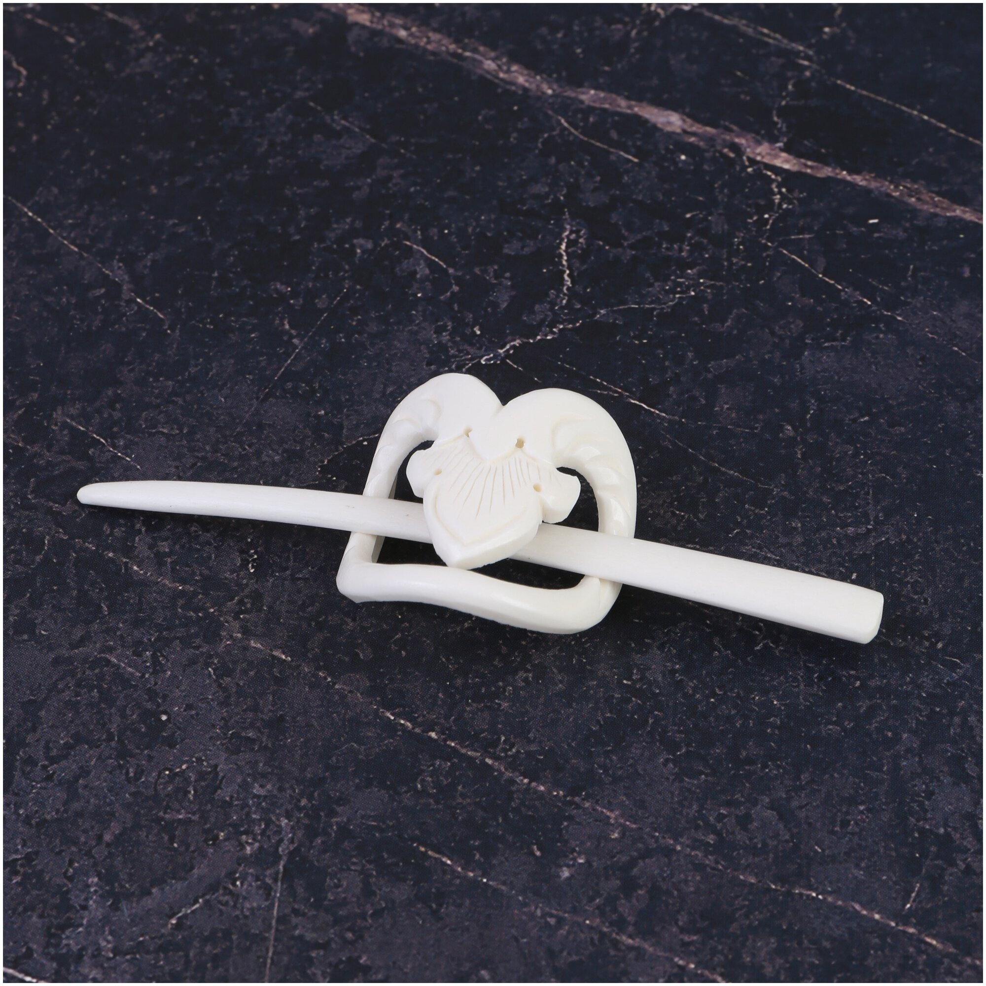 Заколка для волос из кости / Изделия из кости Варко Дизайн / Ручная ...
